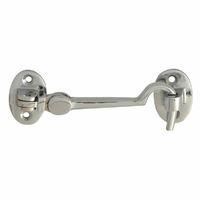 Forge Silent Chrome Cabin Hook 6 Inches (155mm)