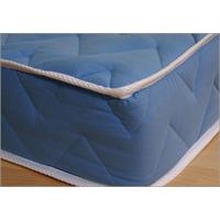 FoamFlex Reflex Foam Mattress - Blue or Cream (Cream, 4ft Mattress)