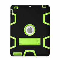For iPad (2017) Kids Safe Armor Shockproof Heavy Duty Silicon PC Stand Back Case Cover Pro 9.7 Air 2 iPad 2/3/4 mini 123 mini4
