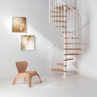 Fontanot Oak70 Spiral Staircase (D)130 cm