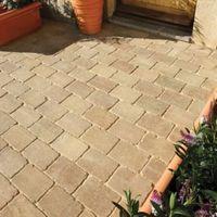 Fossil Buff Woburn Rumbled Block Paving (L)200mm (W)134mm Pack of 366 9.05 m²