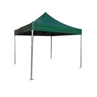 Folding Tent PRO Series 50mm Aluminium Structure in PVC 520g/m² Tarpaulin 3x3m for Professional Needs or Daily Use green