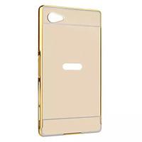 For Sony Xperia series Case Luxury Gold Plating Armor Aluminum Metal Frame Mirror Acrylic Case Back Cover Hot