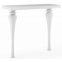 fountain white high gloss console table