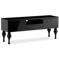 Fountain Black High Gloss Large TV Unit