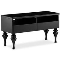 Fountain Black High Gloss Small TV Unit