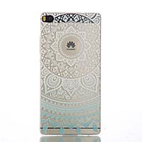 For Huawei Case Transparent Case Back Cover Case Mandala Soft TPU for Huawei Huawei P9 / Huawei P9 Lite / Huawei P8 / Huawei P8 Lite