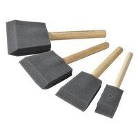 Foam Brush Set (1, 2, 3 & 4in)