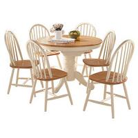 Foxcote Table and 6 Chairs, Wood