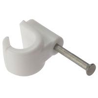 ForgeFix PCMN16 Pipe Clip With Masonry Nail 16mm Box 100