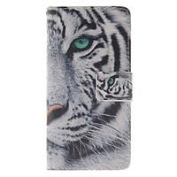 For Huawei Case / P8 Lite Wallet / Card Holder / with Stand / Flip Case Full Body Case Animal Hard PU Leather Huawei Huawei P8 Lite