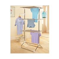 folding clothes dryer with free peg basket and 30 pegs