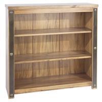 Forge Pine Low Bookcase