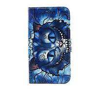 For LG Case Card Holder / Wallet / with Stand / Flip Case Full Body Case Cat Hard PU Leather LG