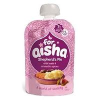 for aisha shepherds pie with lamb aomatic spices 130g pack of 6