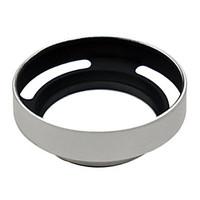 for leica m 39mm silver metal vented lens hood shade