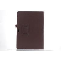 For Case Cover with Stand Flip Full Body Case Solid Color Soft PU Leather for Microsoft Surface Pro3/Pro4