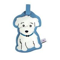 foufou dog maltese boy luggage tag