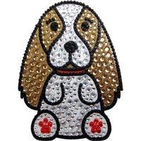 Foufou Dog King Charles Spaniel Rhinestone Sticker