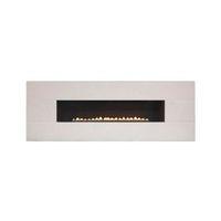 Focal Point Vesuvius Limestone Manual Control Wall Hung Gas Fire