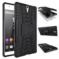 For Sony Case Shockproof / with Stand Case Back Cover Case Armor Hard PC for Sony Sony Xperia C5 Ultra