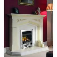 Focal Point Blenheim Full Depth Convector Gas Fire Silver