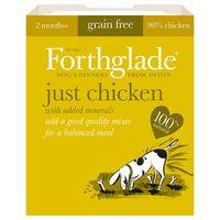 Forthglade Just 90% Complimentary Meal - Chicken - Saver Pack: 36 x 395g