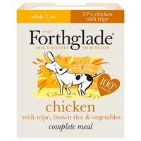 Forthglade Complete Meal Dog Saver Packs 36 x 395g - Senior Chicken with Brown Rice & Vegetables