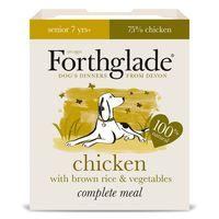forthglade complete meal senior 7 dog chicken saver pack 36 x 395g