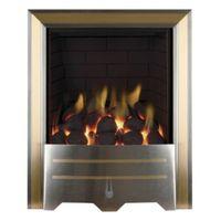 focal point argent manual control inset gas fire