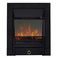 Focal Point Soho Black LED Reflections Electric Fire