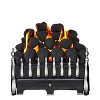 Focal Point Blenheim Black Manual Control Inset Gas Fire Tray