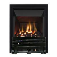 Focal Point Horizon High Efficiency Black Manual Control Inset Gas Fire