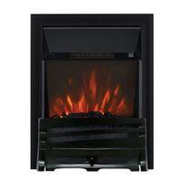 focal point horizon black led electric fire