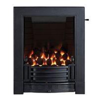 focal point finsbury full depth black slide control inset gas fire