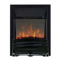 Focal Point Horizon Black LED Reflections Electric Fire