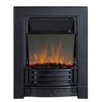 Focal Point Finsbury Black LED Reflections Electric Fire