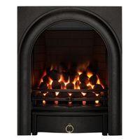 Focal Point Arch Black Remote Control Inset Gas Fire
