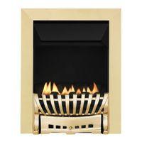 Focal Point Elegance Flue Less Brass Manual Control Inset Gas Fire