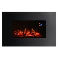 Focal Point Charmouth Black Remote Control Electric Fire
