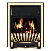 Focal Point Elegance Black LCD Remote Control Electric Fire