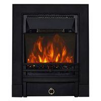 Focal Point Soho Black LED Electric Fire