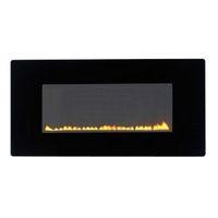 Focal Point Scandium LPG Black Manual Control Wall Hung Gas Fire