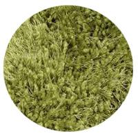 Forest Green Super Thick Shaggy Rug - Cascade 160x160cm