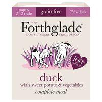 Forthglade Complete Meal Grain-Free Puppy - Duck - 18 x 395g