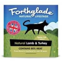 Forthglade Gluten Free Senior Cat Lamb & Turkey 90g (Pack of 12)