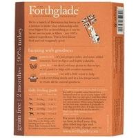 Forthglade 100% Natural Grain Free Dog Pet Food Just 90% Turkey 395g (18 Pack)