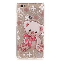 For Huawei Case / P9 / P9 Lite / P8 Lite Transparent Case Back Cover Case Cartoon Soft TPU HuaweiHuawei P9 / Huawei P9 Lite / Huawei P8