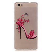 For Huawei Case / P9 / P9 Lite / P8 Lite Transparent Case Back Cover Case Sexy Lady Soft TPU HuaweiHuawei P9 / Huawei P9 Lite / Huawei P8