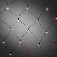 For outdoors - 40-bulb LED net light with timer ww